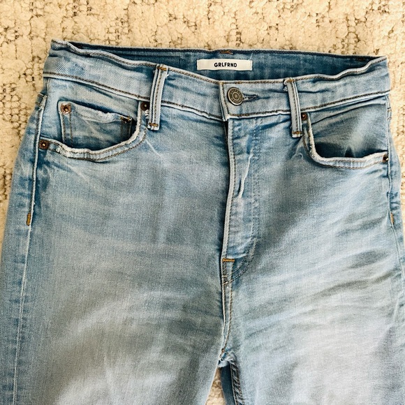 GRLFND Kendall Jeans with Distressed Hem - Picture 12 of 13